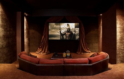 Home Theater Room Design on Design Inspiration Pictures  Super Cool Home Theater S With A Theme