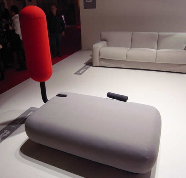 Sofa Can Become a Punching Bag : Champ by Tobias Fraenzel