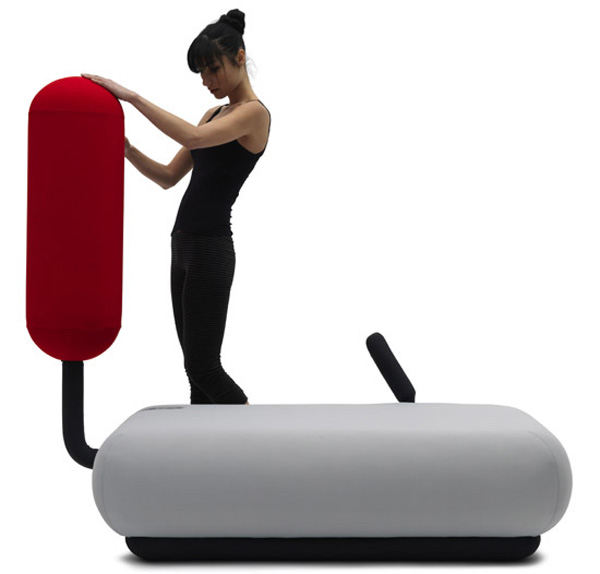 Sofa Can Become a Punching Bag : Champ by Tobias Fraenzel