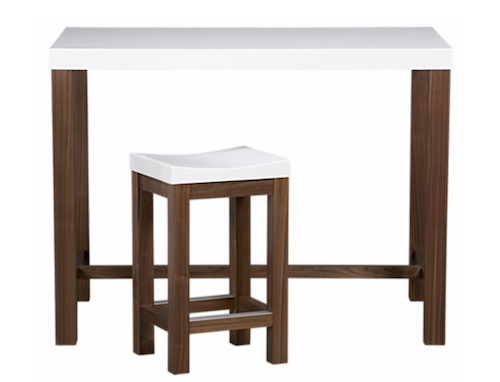 Delano 3-Piece High Dining Table/Barstool Set On Discount