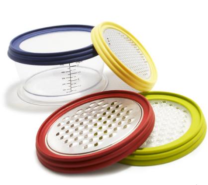 Inexpensive Cheese Graters and Storage Tupperware for $15