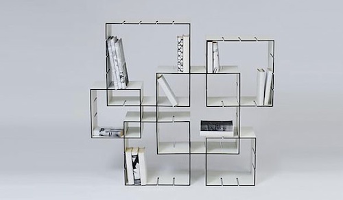 Konnex Bookshelf Modular System By Florian Gross