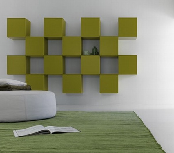 “Day”, A Modern Green&White Living Room Design