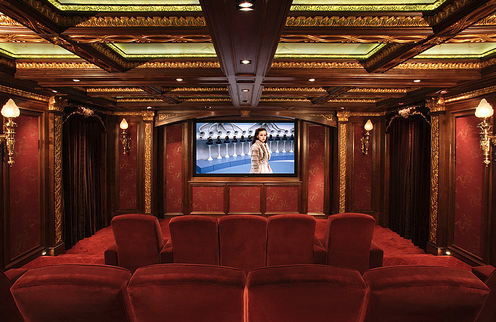 Super Cool Home Theater's with a Theme