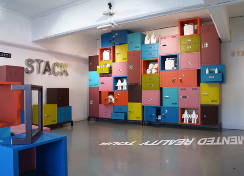 The Colorful and Modular "Stack" Storage System from Seletti of Italy