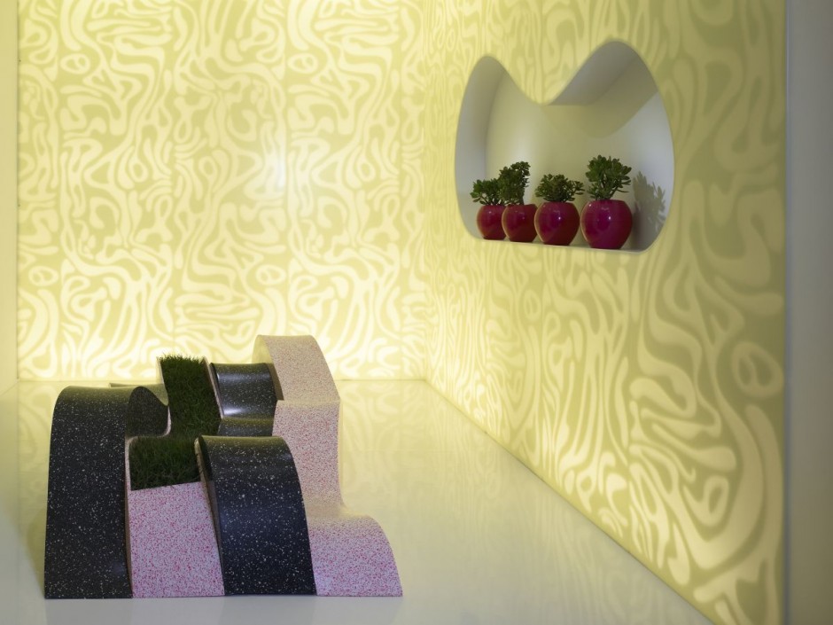 Smart Living Room Interior Design Concept by Karim Rashid