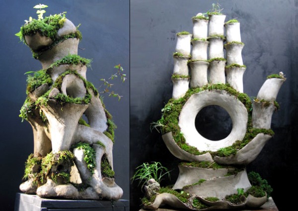 Amazing Moss and Concrete Sculptures From Robert Cannon