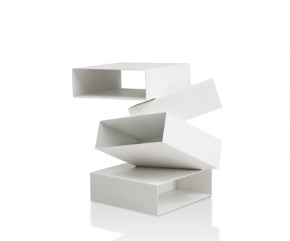 Cool Balancing Boxes Bedside Table from Porro Furniture