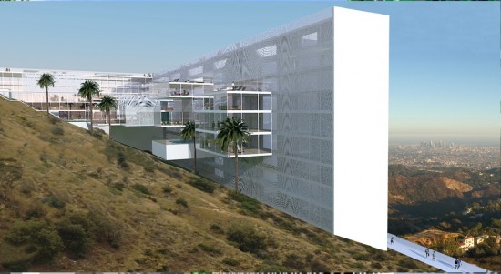 Concept Hotel Designed On The Iconic Hollywood Sign