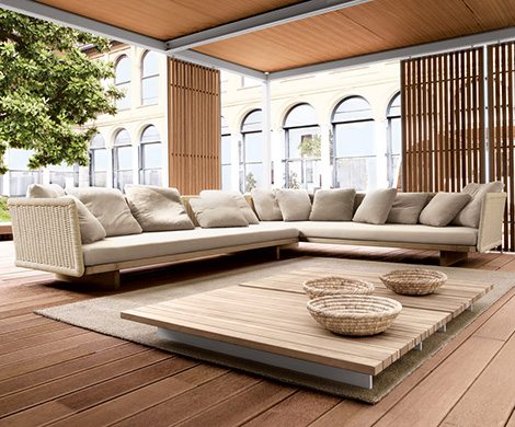 Outdoor Sectional Sofa - Sabi by Paola Lenti