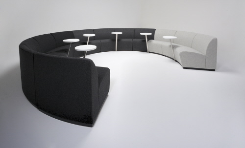 Round Furniture Arrangements for Offices and Public Spaces