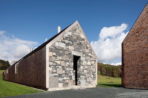 Woodstock Farm, a Peaceful Shingle and Stone House in Vermont
