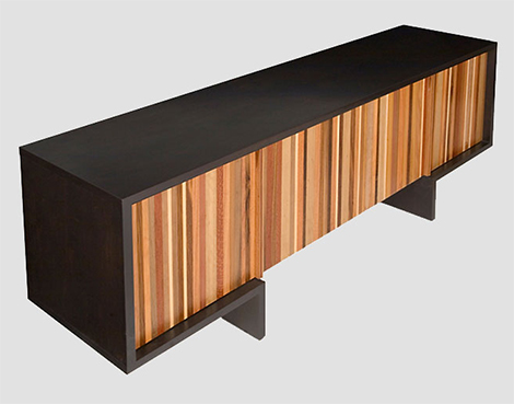 Recycled Wood Dresser by Marcenaria – Cercadinho