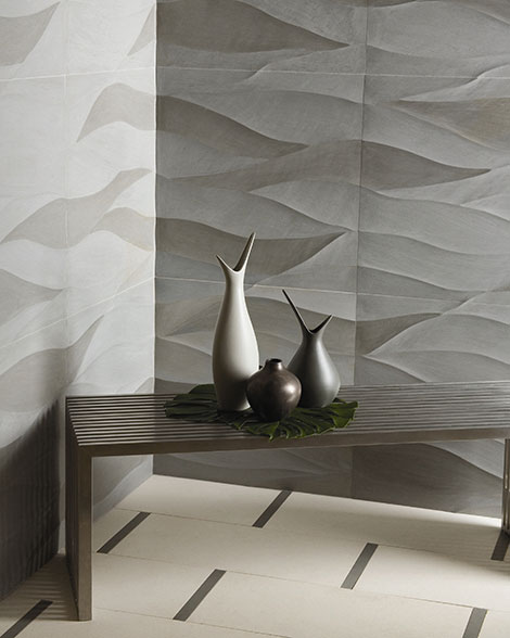 3 Dimensional Wall Tiles for Outdoor by Artistic Tile