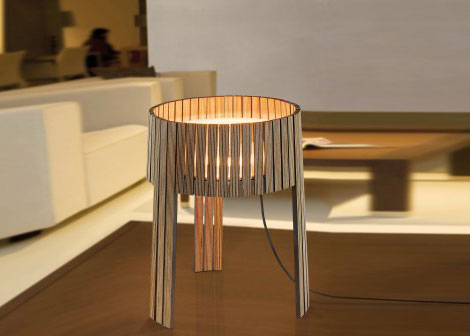Modern Wood Lamps by Arturo Alvarez - Shio