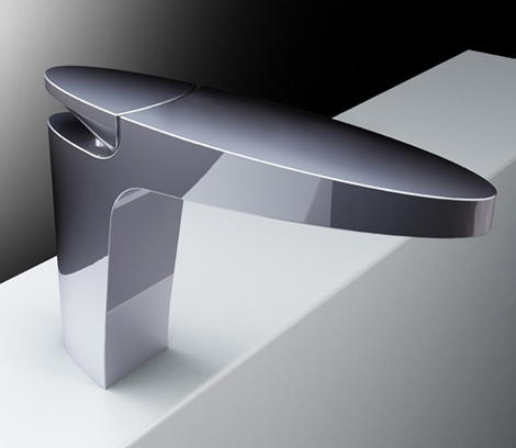 Elegant Minimalist Bathroom Faucet by Fima Carlo Frattini – new Eclipse