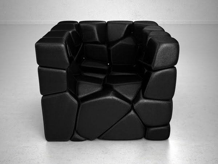 The Vuzzle: Unique Transformable Chair by Christopher Daniel