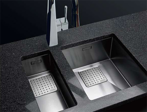 Franke Peak Sink Collection - new luxury kitchen sinks for 2010