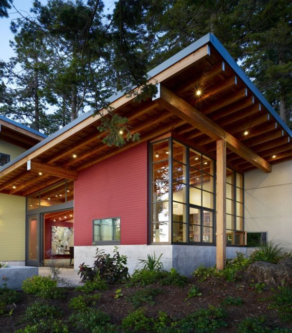 An Inviting Timber&Glass Home in Washington : Davis Residence