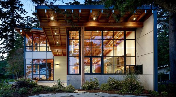 An Inviting Timber&Glass Home in Washington : Davis Residence